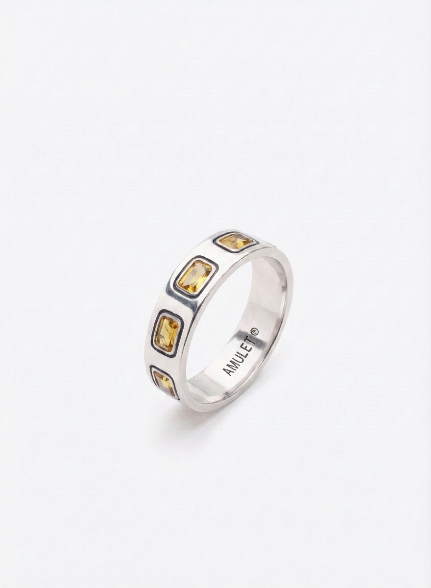 Infinite Umber Diaspore Ring (6MM)